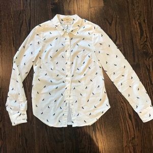 LOGG by H&M horse print shirt